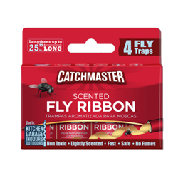 Catchmaster® Fly & Bug Scented Ribbon – 24 x 4 Pack