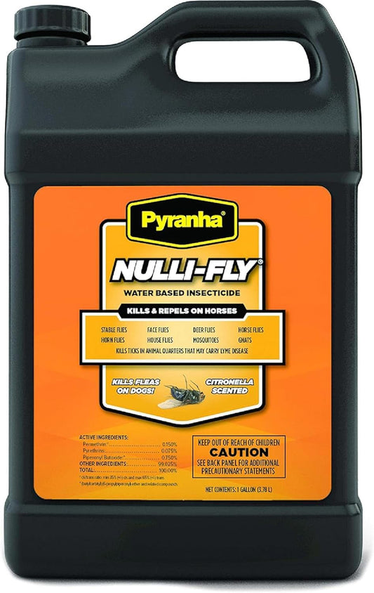 PYRANHA Nulli-Fly Horse Fly Spray – 1 gal