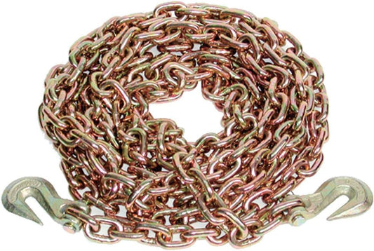Ancra 45881-11-20-SP Transport Chain with Grab Hooks, Grade 70, 3/8-Inch by 20-Feet, Plastic Pail
