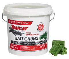 Tomcat With Bromethalin Bait Chunx Pail, 4 lbs.