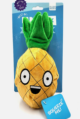 Bark Penny the Pineapply Plush Dog Toy Yellow & Green