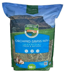 Round Lake Farm Orchard Grass Hay 18 oz