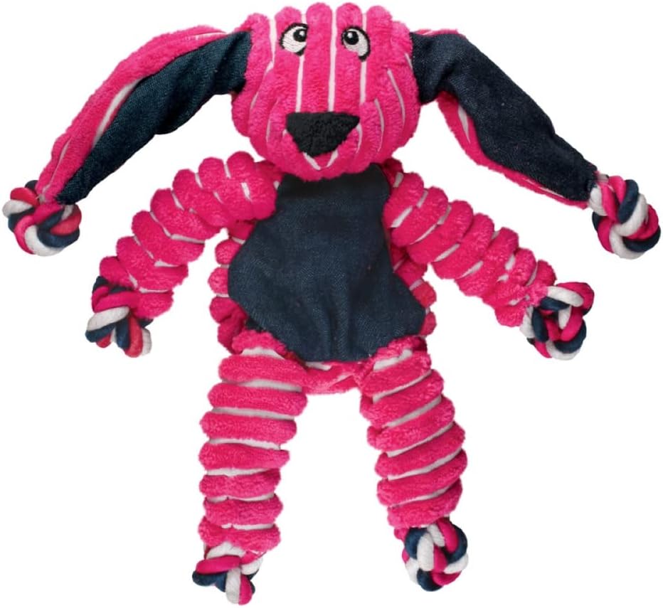 KONG Floppy Knots – Bunny Knotted Rope Dog Toy (Medium/Large Dogs)