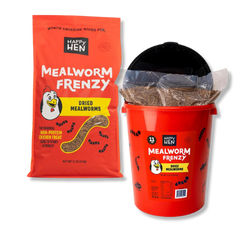 Happy Hen® Mealworm Frenzy® – 11 lbs w/ Bucket