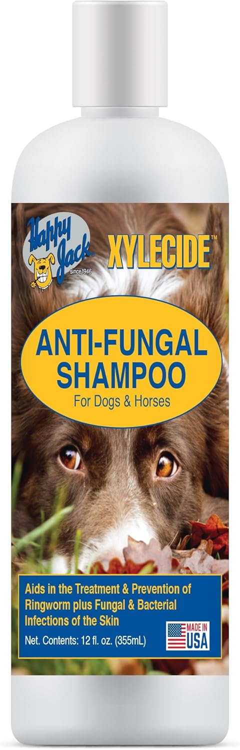 Happy Jack® Xylecide Anti-Fungal/Ringworm Shampoo – 12 oz