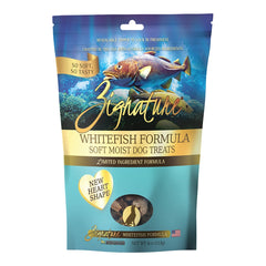 Zignature Dog Soft & Moist Grain-Free Whitefish Treats – 4 oz