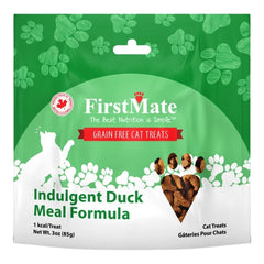 FirstMate Cat Grain-Free Indulgent Duck Treats – 3 oz