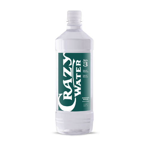 Crazy Water No. 3 – Refreshing Mineral Water Glass 12oz