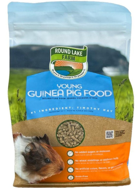 Round Lake Farm Young Guinea Pig Food - 4 lb