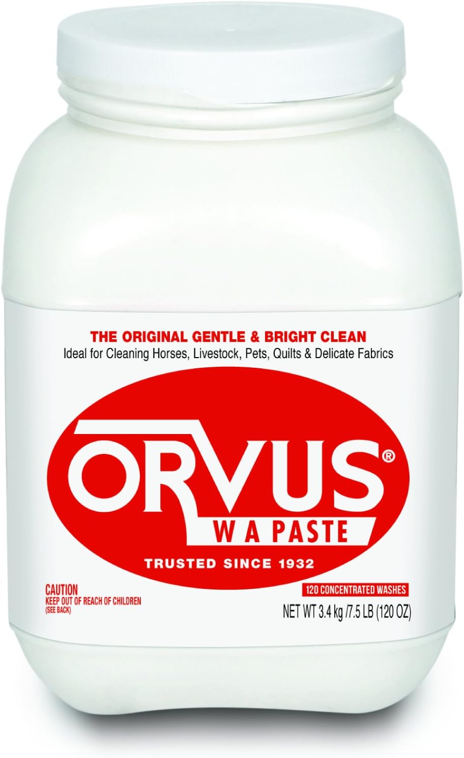Orvus® WA Paste Shampoo 7.5 lb