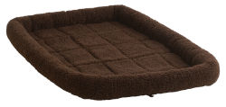 Miller Mfg® Chocolate Fleece Pet Bed