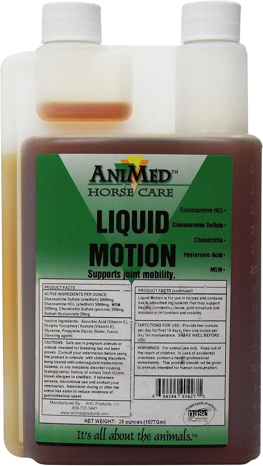 Liquid Motion For Horses 38 Oz by Animed