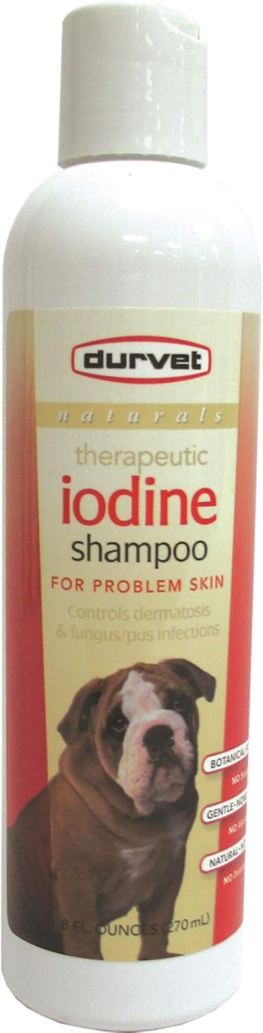 Durvet® Naturals Iodine Shampoo for Dogs - 7 oz
