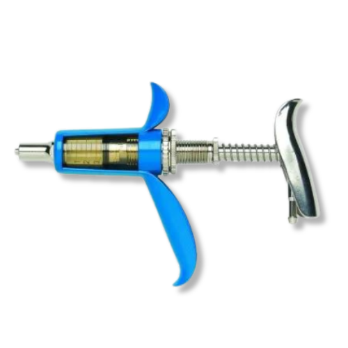 Allflex® 5VM Draw-Off Injection Syringe – Automatic Self-Fill, UV-Resistant, Accurate Dose for Livestock