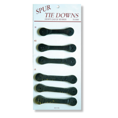 Rubber Spur Tie-Downs 12 pairs