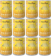 FirstMate Cat Chicken & Rice Recipe Wet Cat Food – 12.2 oz (12-Pack)