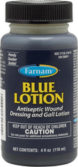 Blue Lotion Antiseptic Wound Dressing & Gall Lotion – 4 oz