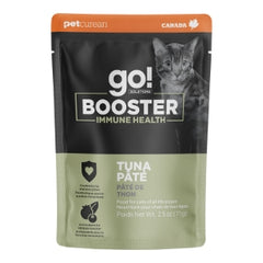 Go! Solutions Booster Immune Health, Grain-Free Wet Cat Food Topper , 2.5 oz Pouch