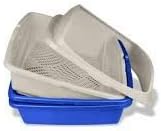 Van Ness Pets Large Sifting Cat Litter Box with Frame, High Sided, CP5