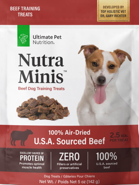 Nutra Minis Air-Dried Beef Dog Treats