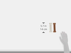 Nylabone Original Bone Power Chew Toy for Dogs, Durable Dog Toys for Aggressive Chewers, Basted Blast Bacon & Chicken Flavor, Medium