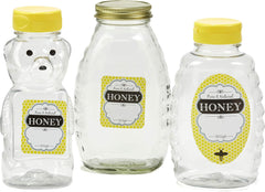 Little Giant® Honey Jar Labels – Self-Adhesive, Compliant, and Attractive