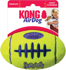 KONG AirDog® Squeaker Football – Medium Dog Fetch Toy
