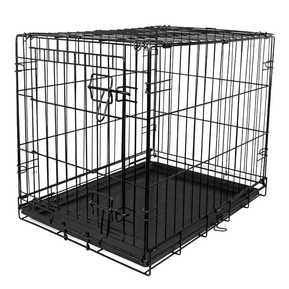 Double Tuf® Wire Dog Crate – Extra Small Single Door (19.5" x 12.3" x 15")