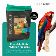 Roudybush Daily Maintenance Bird Food Mini Pellets – 25 lb