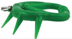 Green Plastic Calf Weaner