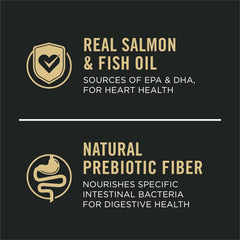 Purina Pro Plan Senior Sensitive Skin & Stomach Salmon & Rice Dry Dog Food – 24 lb Bag