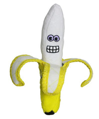 Tuffy Funny Food Banana Dog Toy Yellow Tuffy Funny Food Banana Dog Toy Yellow