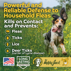 Happy Jack® Flea & Tick Powder – 5 oz
