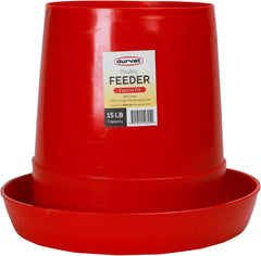 Durvet® Poultry Feeder – Durable &amp; Convenient Feed Solution
