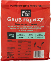 Happy Hen Treats® Grub Frenzy™ Dried Black Soldier Fly Larvae
