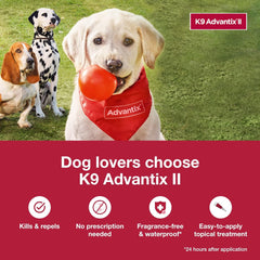 K9 Advantix® II – Monthly Flea, Tick &amp; Mosquito Protection for Dogs