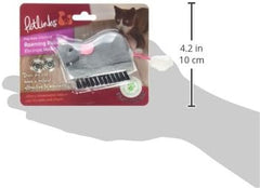 Petlinks Roaming Runner Mouse Electronic Motion Pet Toy for Cats & Kittens, Cruising, Battery Powered, Fun & Engaging Play, Encourages Exercise - Gray, One Size