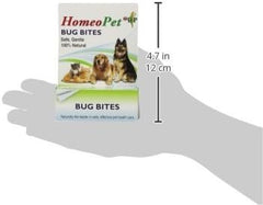 HomeoPet Bug Bites, 15 Milliliters each, Itch Relief for Dogs Cats and Other Animals