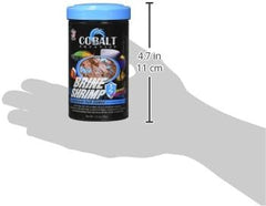 Cobalt Aquatics Probiotic Brine Shrimp with Blue Flakes - Nutrition Formula for Tropical & Marine Fish - Supports Digestion & Immune Health