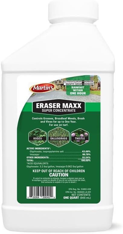 Martin’s® Eraser™ Max Super Concentrate Herbicide