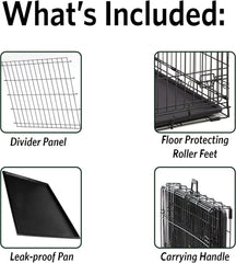 Midwest 42" ConTour Single Door Crate 42" x 28 x 30