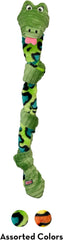 KONG Knots Assorted Snake – 24" Interactive Dog Toy