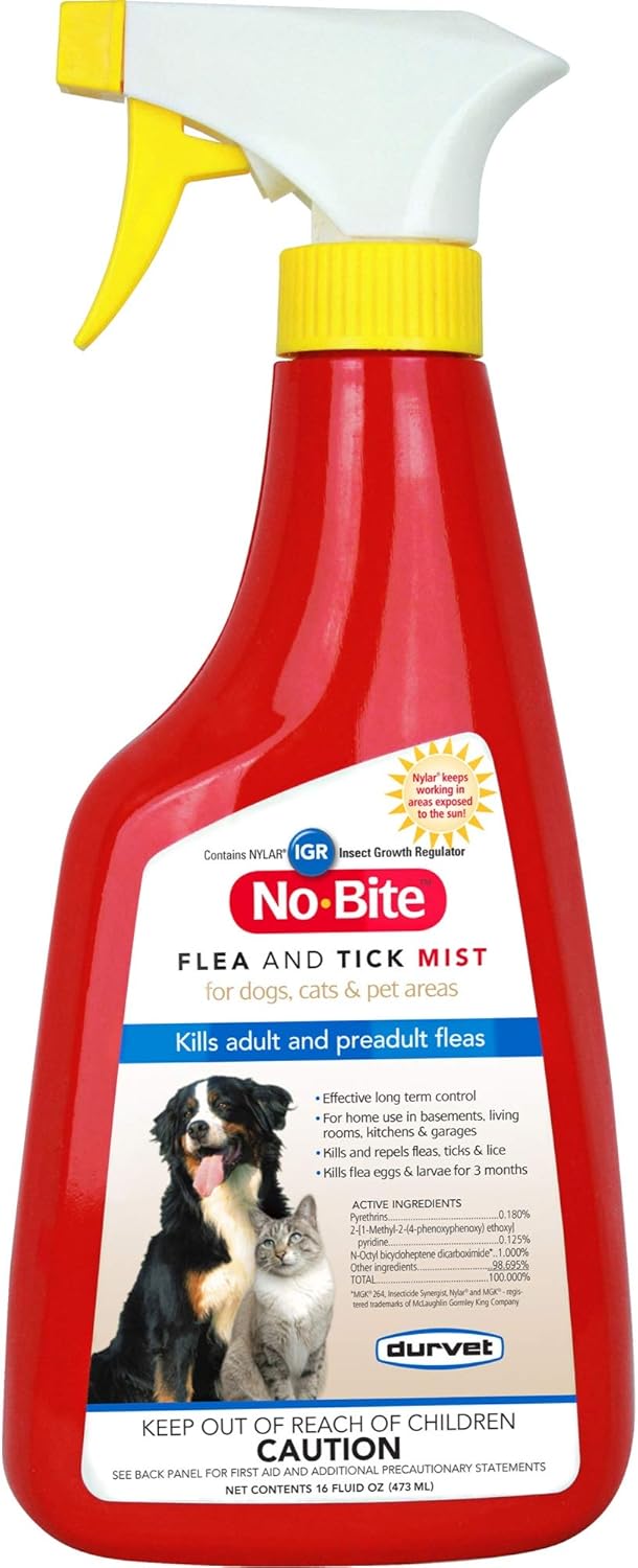 Durvet® No-Bite™ IGR Mist – Flea, Tick & Lice Control