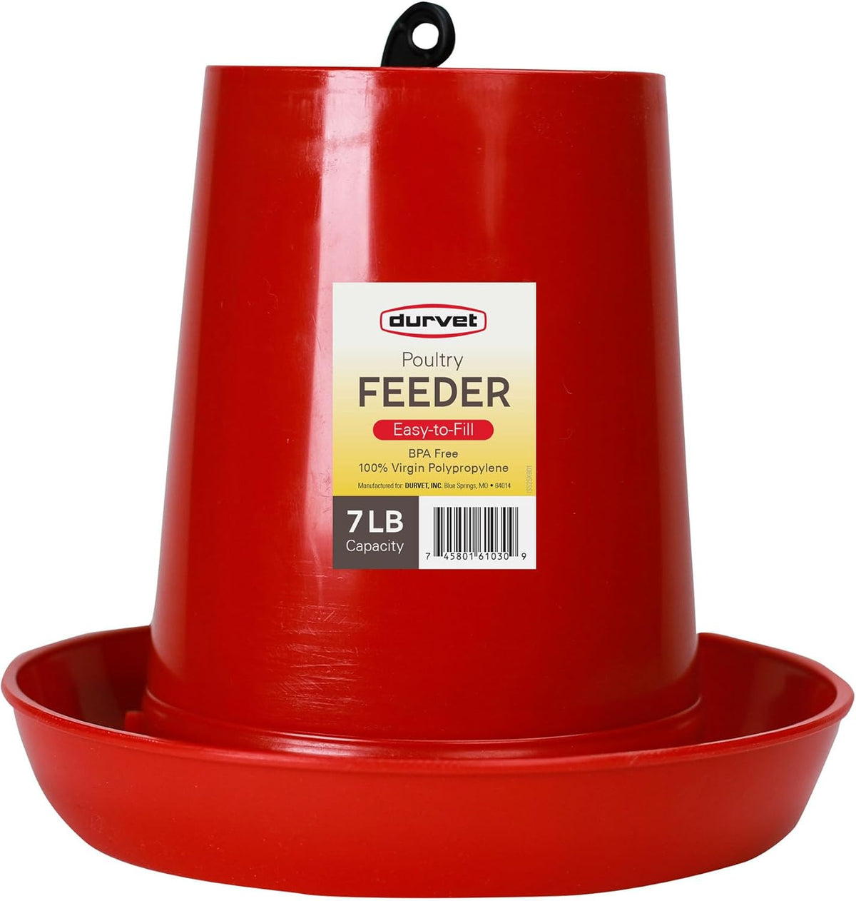Durvet® Poultry Feeder – Durable &amp; Convenient Feed Solution