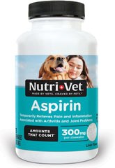 Nutri-Vet® Aspirin Chewable Tablets for Dogs – Pain Relief & Anti-Inflammatory Support