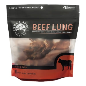 OMA'S PRIDE DOG & CAT DEHYDRATED BEEF LUNG