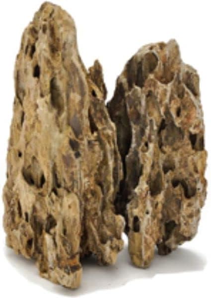 Lifegard Dragon Ohko Aquarium Rock , Brown