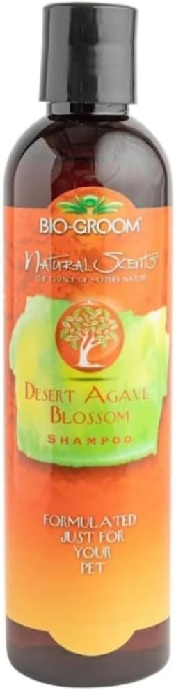 Bio-Groom Desert Agave Blossom Dog Shampoo - Natural Scent Pet Shampoo, Baobab Protein, Cat & Dog Bathing Supplies, Puppy Wash, Cruelty-Free, Made in USA, Quick Rinse Cat Shampoo - 236 ml