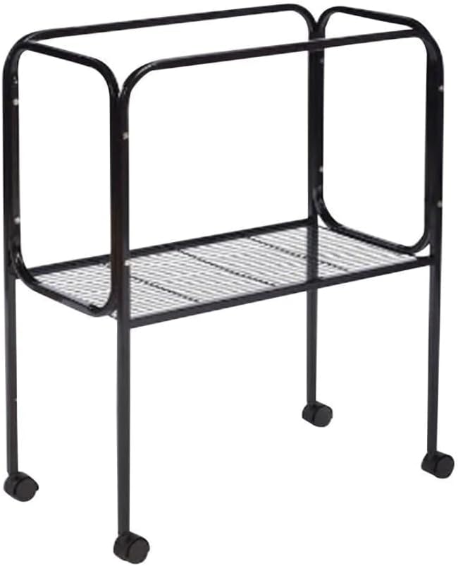 A & E Cages Happy Beaks Cage Stand for 26x14 Cages Black