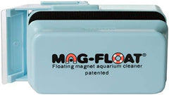 Large Plus + Acrylic Aquarium Algae with Scraper Cleaner | Magfloat Floating Magnetic Fish Tank Magnet Cleaning Scrubber Brush Tool for Freshwater Saltwater Marine Reef Tanks